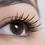 anime lash extensions close up