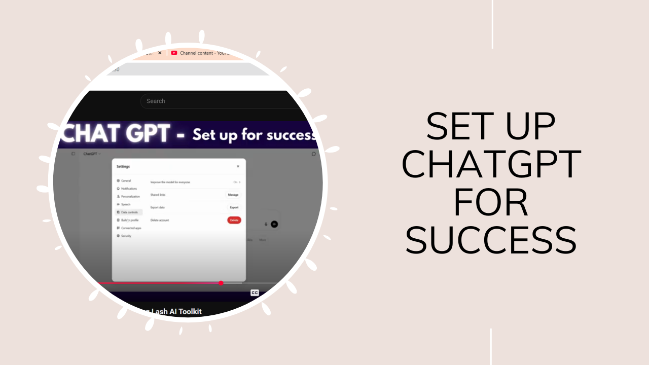 動画を読み込む: Set Up ChatGPT For Success
