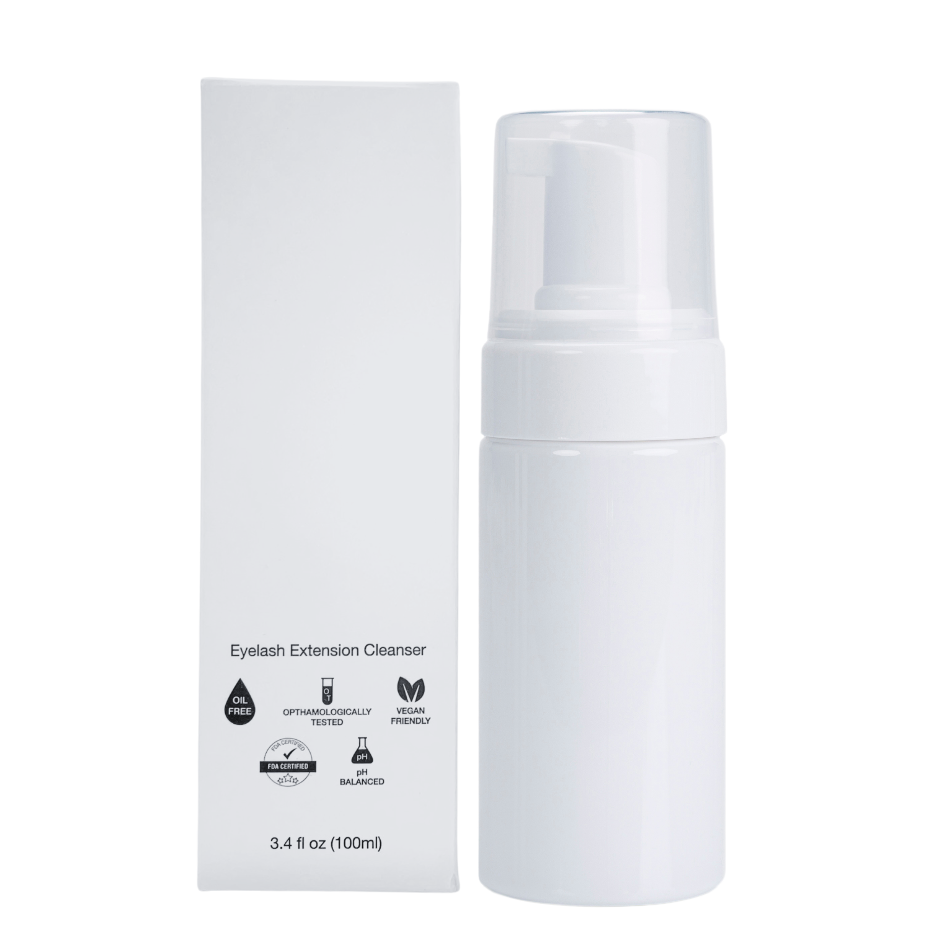 White Label Eyelash Extension Foaming Pump - 100ml